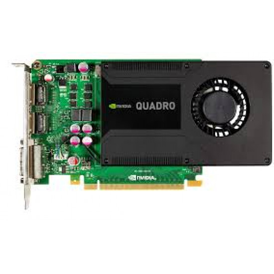 (Renewed) GF-NVIDIA  QUADRO  K2000: 2GB of GDDR5 GPU memory, 384 SMX CUDA CORES