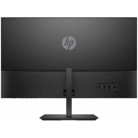 HP 27f 27-inch 4K-UHD (3840 x 2160) Height Adjustable IPS Monitor with HDMI x 2, DisplayPort x 1, AMD Free Sync, 300 nits - 5ZP66AA (Black)