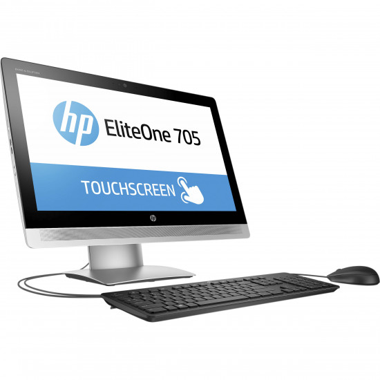 HP EliteOne 705 G2 23-inch FHD Touch All-in-One PC: AMD PRO A10-8750B APU with Radeon™ R7 Graphics I 16 GB RAM I 512GB SSD + 500 GB SATA HDD 