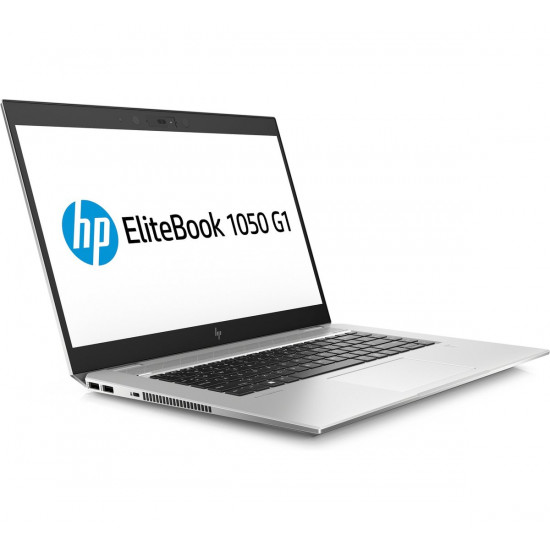 Renewed HP Elitebook 1050 G1 I Intel Core-i7 8th Gen (8750H) 15.6" FHD (1920X1080) Laptop I 32GB DDR 4 RAM I 512GB SSD I Windows 10 I  GTX1050 4GB Graphics I Backlit KB I Silver I 2.10 Kg 