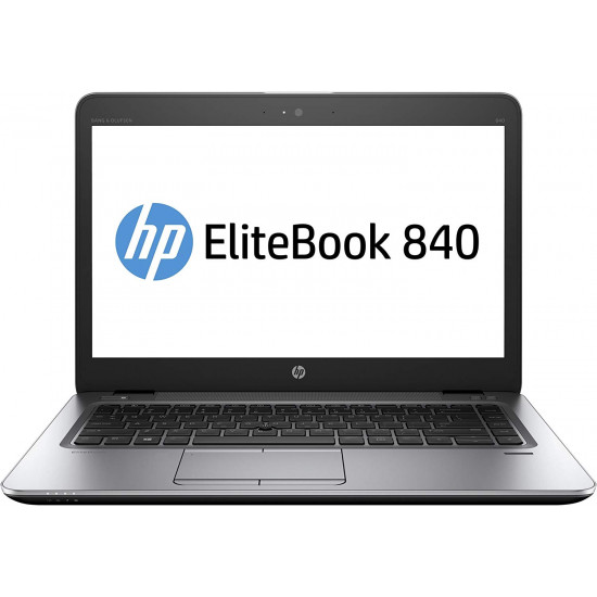 Renewed HP EliteBook 840 G3 Notebook I 6th Generation Intel Core i7 Processor-6600U (4M Cache, up to 3.40 GHz) I 14" FHD (1920 x 1080) I 8 GB RAM I 256 GB SSD I Windows 10 Pro I Integrated Graphics I Silver I 1.6 Kg