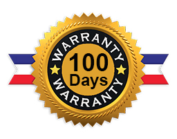 100 Days Supplier Backed Warranty