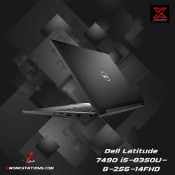 Dell Latitude 7490 Business Edition Laptop 8th Generation Intel® Core™ i5-8350U Processor 6M Cache, up to 3.60 GHz I 14" FHD Display I 8GB RAM I 256GB PCIe SSD I Windows 11 Pro I Intel® UHD Graphics 620 I Black 1.42 Kg Dell Latitude 7490 Business Edition Laptop 8th Generation Intel® Core™ i5-8350U Processor 6M Cache, up to 3.60 GHz I 14" FHD Display I 8GB RAM I 256GB PCIe SSD I Windows 11 Pro I Intel® UHD Graphics 620 I Black 1.42 Kg