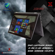 Dell Latitude 5300 2-iN-1 8th Generation Intel® Core™ i5-8365U Processor 6M Cache, up to 4.10 GHz I 13.3" Touch Display I 8GB RAM I 256GB PCIe SSD I Windows 11 Pro I UHD Graphics I Dell 65 Watts Charger I Black I 1.48 Kg