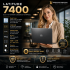 Dell Latitude 7400 Business Edition Laptop ( 8th Generation Intel® Core™ i7-8665U Processor 8M Cache, up to 4.80 GHz I 14" FHD Display I 16GB RAM I 256GB PCIe SSD I Windows 11 Pro I Intel® UHD Graphics 620 I Black I 1.34 Kg