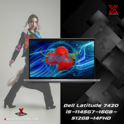 Dell Latitude 7420 Business Edition Laptop ( 11th Generation intel® Core™ i5-1145G7 Processor 8M Cache, up to 4.40 GHz, with IPU I 14" FHD Display I 16GB RAM I 512GB PCIe SSD I Windows 11 Pro I Intel® Iris® Xe Graphics I Silver 1.34 Kg Dell Latitude 7420 Business Edition Laptop ( 11th Generation intel® Core™ i5-1145G7 Processor 8M Cache, up to 4.40 GHz, with IPU I 14" FHD Display I 16GB RAM I 512GB PCIe SSD I Windows 11 Pro I Intel® Iris® Xe Graphics I Silver 1.34 Kg