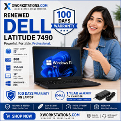 Dell Latitude 7490 Business Edition Laptop ( 8th GenerationIntel® Core™ i7-8650U Processor 8M Cache, up to 4.20 GHz I 14" FHD Display I 8GB RAM I 256GB PCIe SSD I Windows 11 Pro I Intel® UHD Graphics 620 I Black I 1.34 Kg
