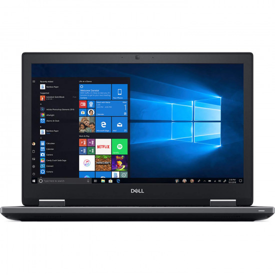 Dell Precision 7730 Mobile Workstation ( 8th GenerationIntel® Hexa Core™ i7-8850H Processor 9M Cache, up to 4.30 GHz  I 17.3" FHD Display I 32GB RAM I 1TB NVMe SSD I Windows 11 Pro I Nvidia Quadro P3200 6GB Graphics I Carbon Black/Silver I 3.2 Kg