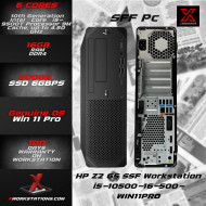 HP Z2 G5 SSF Workstation 10th Generation Intel® Core™ i5-10500 Processor 12M Cache, up to 4.50 GHz I 16GB RAM I 500GB SSD I Windows 11 Pro I UHD 630 Graphics I Black I 4.7 Kg HP Z2 G5 SSF Workstation 10th Generation Intel® Core™ i5-10500 Processor 12M Cache, up to 4.50 GHz I 16GB RAM I 500GB SSD I Windows 11 Pro I UHD 630 Graphics I Black I 4.7 Kg