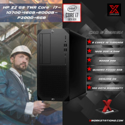 HP Z2 G5 Tower Workstation 10th Generation Intel® Octa Core™ i7-10700 Processor 16M Cache, up to 4.80 GHz I 16GB RAM I 500GB SSD I Windows 11 Pro I Nvidia Quadro P2000 5GB Graphics I Black I 10 Kg HP Z2 G5 Tower Workstation 10th Generation Intel® Octa Core™ i7-10700 Processor 16M Cache, up to 4.80 GHz I 16GB RAM I 500GB SSD I Windows 11 Pro I Nvidia Quadro P2000 5GB Graphics I Black I 10 Kg