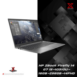 HP ZBook Firefly 14 G7 Mobile Workstation 10th Generation Intel® Core™ i5-10310U Processor 6M Cache, up to 4.40 GHz I 14" FHD Display I 16GB RAM I 256B NVMe SSD I Windows 11 Pro I Intel® UHD Graphics I Audio By Bang & Olufsen I Grey I 1.4Kg