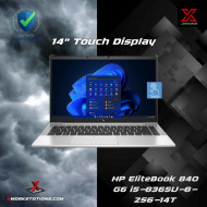 HP EliteBook 840 G6 Premium Laptop ( 8th Generation Intel Core i5 Processors 8365U 6M Cache, up to 4.10 GHz I 14" Touch FHD Display I 8GB RAM I 256GB PCIe SSD I Windows 11 Pro I UHD 620 Graphics I Audio By Bang & Olufsen I Silver I 1.48 Kg HP EliteBook 840 G6 Premium Laptop ( 8th Generation Intel Core i5 Processors 8365U 6M Cache, up to 4.10 GHz I 14" Touch FHD Display I 8GB RAM I 256GB PCIe SSD I Windows 11 Pro I UHD 620 Graphics I Audio By Bang & Olufsen I Silver I 1.48 Kg