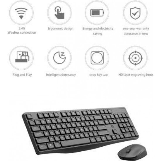HP CS10 Wireless Multi-Device Keyboard and Mouse